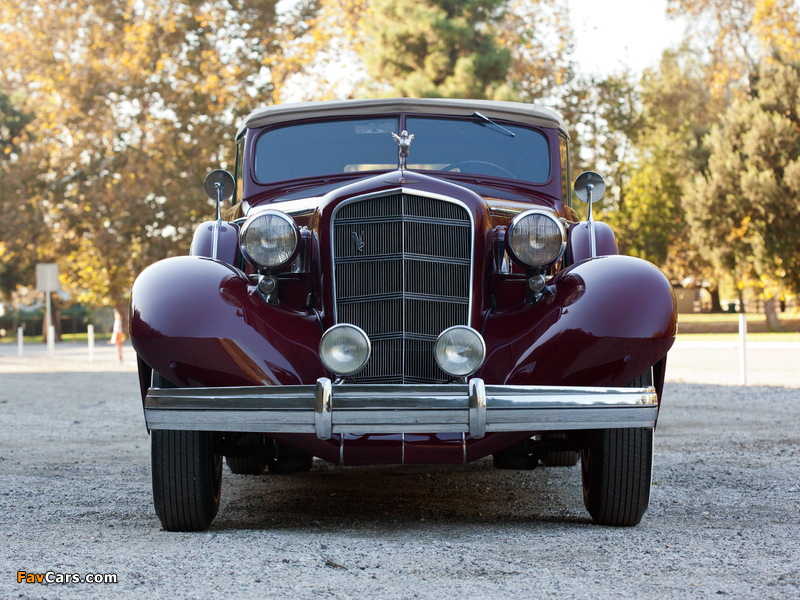 Images of Cadillac V12 370-D Convertible Sedan by Fleetwood 1935 (800 x 600)