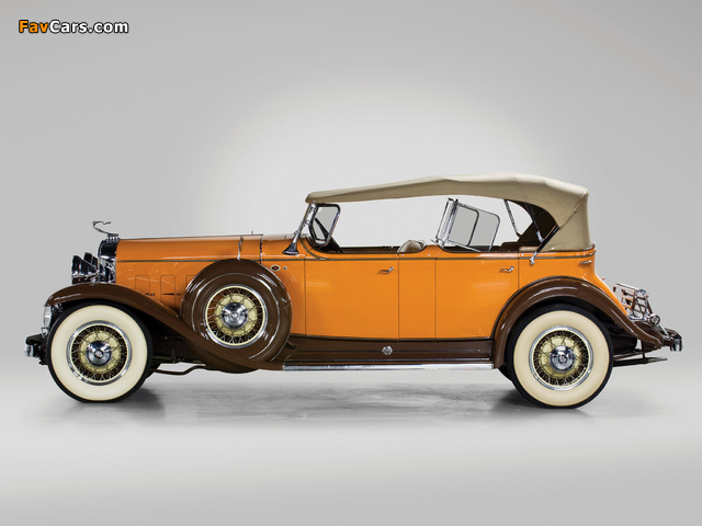 Pictures of Cadillac V12 370-A All Weather Phaeton by Fleetwood 1931 (640 x 480)