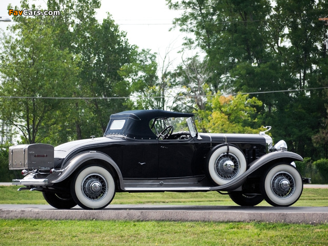 Pictures of Cadillac V12 370-A Roadster by Fleetwood 1931 (640 x 480)