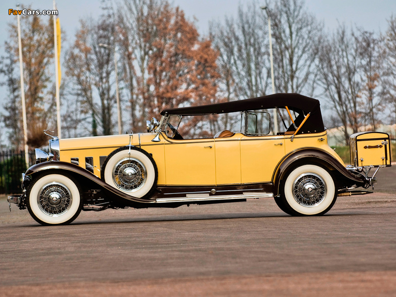 Cadillac V12 370-A All Weather Phaeton by Fleetwood 1931 wallpapers (800 x 600)