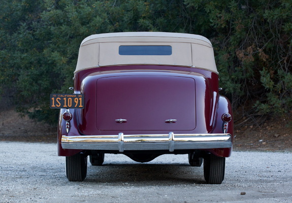 Cadillac V12 370-D Convertible Sedan by Fleetwood 1935 wallpapers