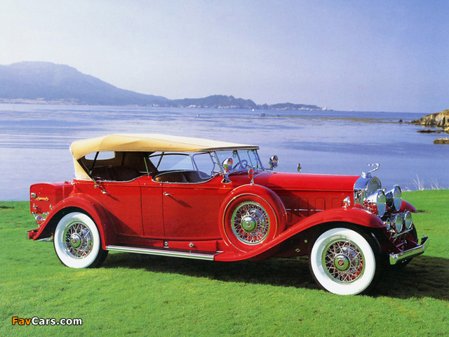 Cadillac V16 452 Dual Cowl Sport Phaeton 1930 pictures (640 x 480)