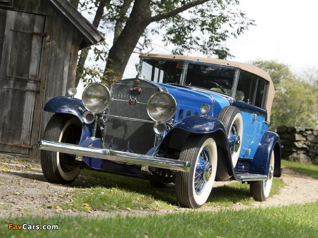 Cadillac V16 All-Weather Phaeton by Fleetwood 1930 wallpapers (640 x 480)