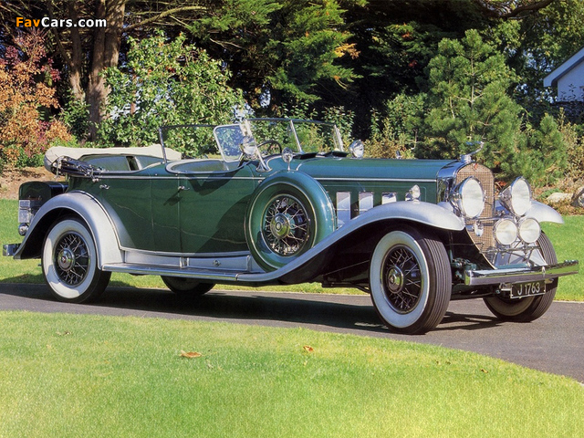 Cadillac V16 452-A Dual Cowl Sport Phaeton by Fleetwood 1931 images (640 x 480)