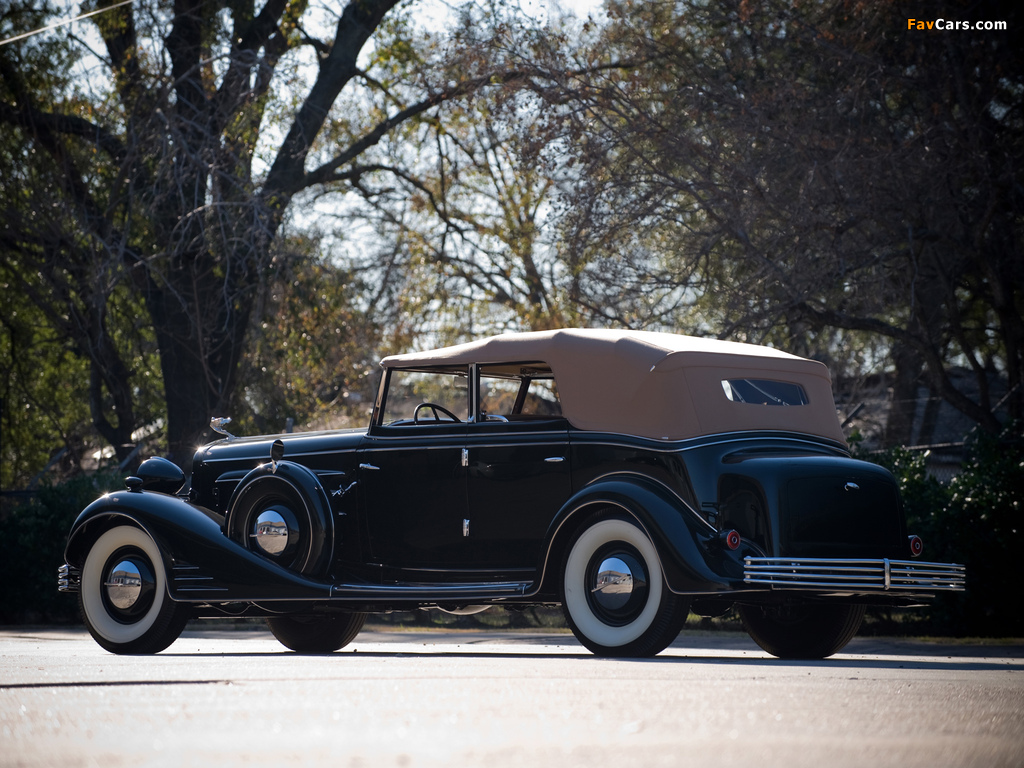Cadillac V16 Convertible Phaeton by Fleetwood 1933 photos (1024 x 768)