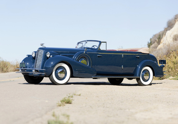 Cadillac V16 452-D Convertible Sedan by Fleetwood (5780) 1934 pictures