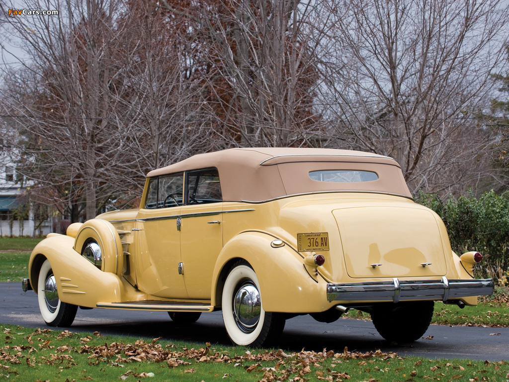Cadillac V16 452-D Imperial Convertible Sedan 1935 wallpapers (1024 x 768)