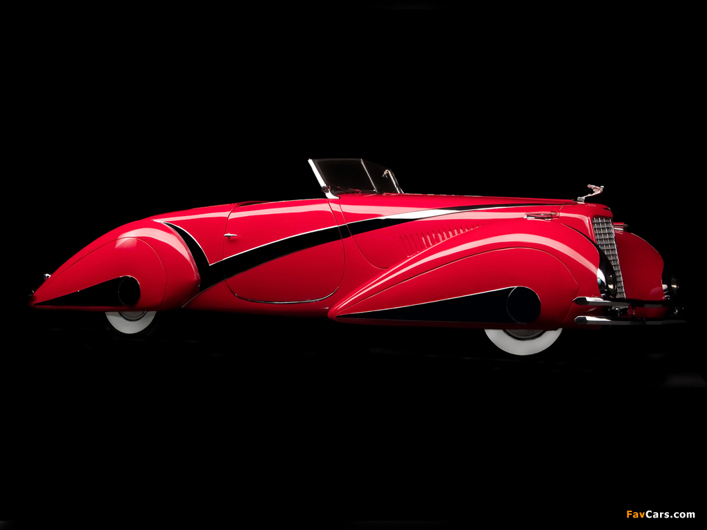 Cadillac V16 Series 90 Convertible by Hartmann 1937 images (1024 x 768)