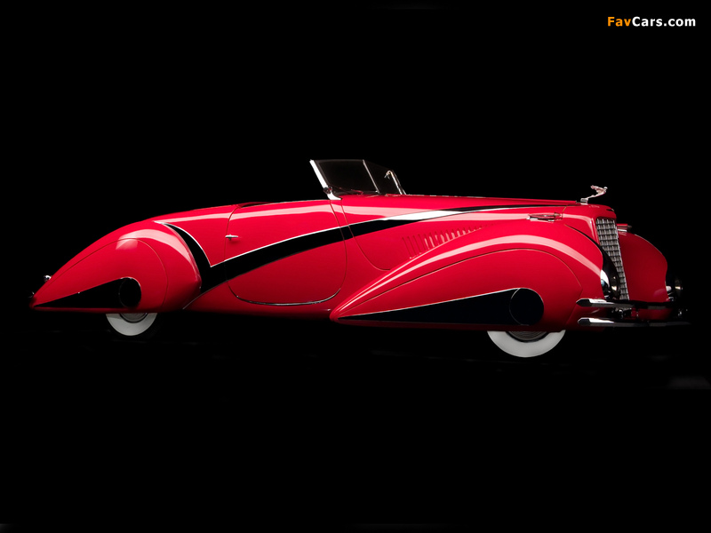 Cadillac V16 Series 90 Convertible by Hartmann 1937 images (800 x 600)