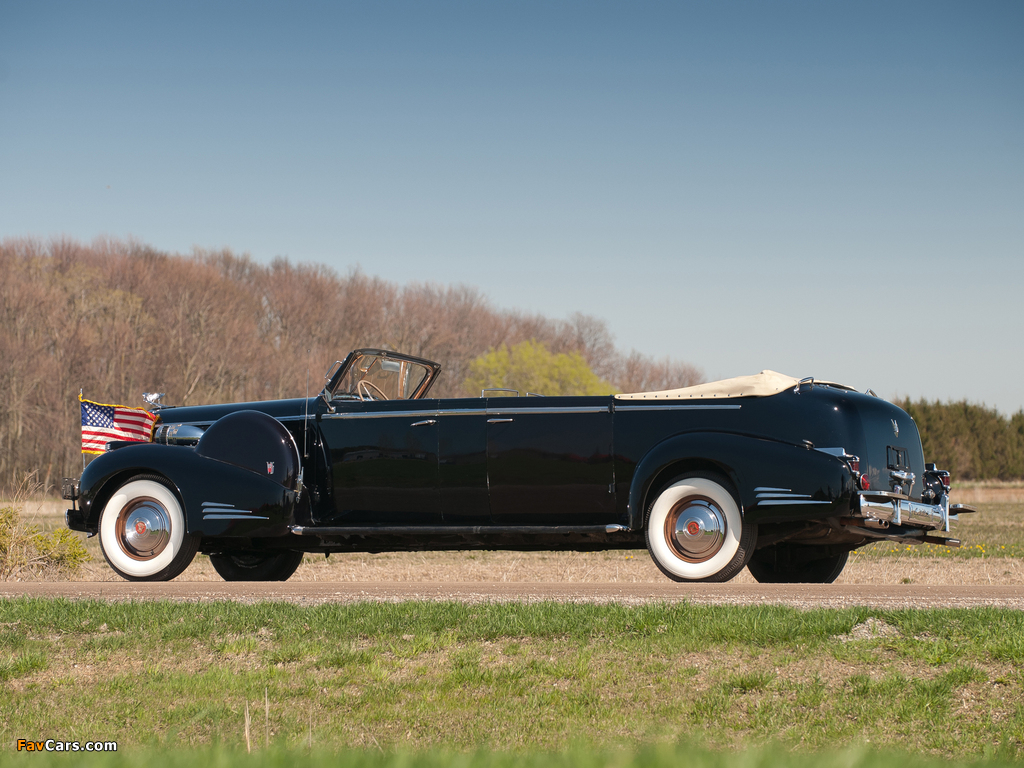 Cadillac V16 Series 90 Presidential Convertible Limousine 1938 photos (1024 x 768)