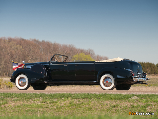 Cadillac V16 Series 90 Presidential Convertible Limousine 1938 photos (640 x 480)