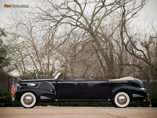 Cadillac V16 Series 90 Presidential Convertible Limousine 1938 photos (640 x 480)