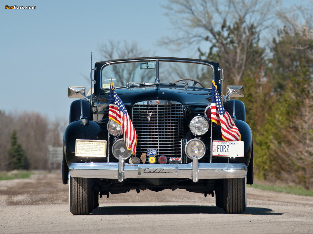 Cadillac V16 Series 90 Presidential Convertible Limousine 1938 wallpapers (1024 x 768)