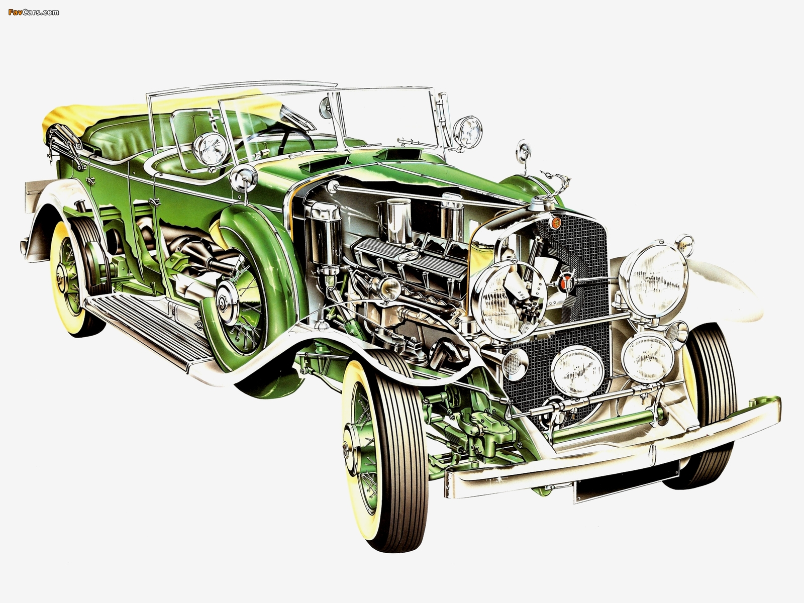 Images of Cadillac V16 452 Dual Cowl Sport Phaeton 1930 (1600 x 1200)