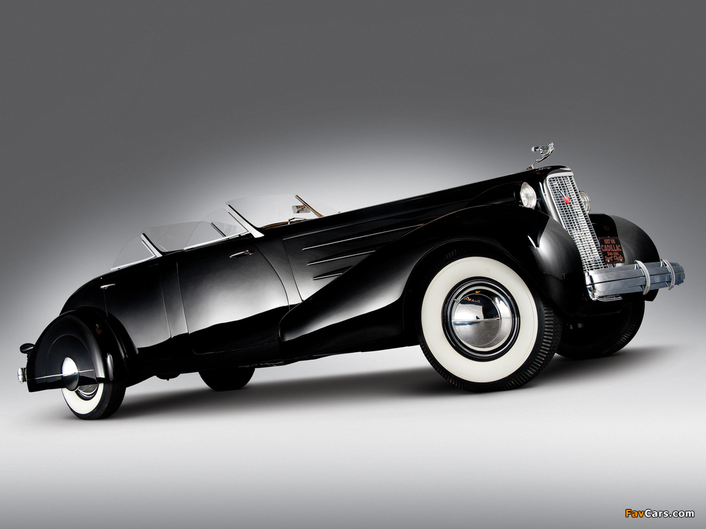 Images of Cadillac V16 Series 90 Dual Cowl Custom Sport Phaeton 1937 (1024 x 768)