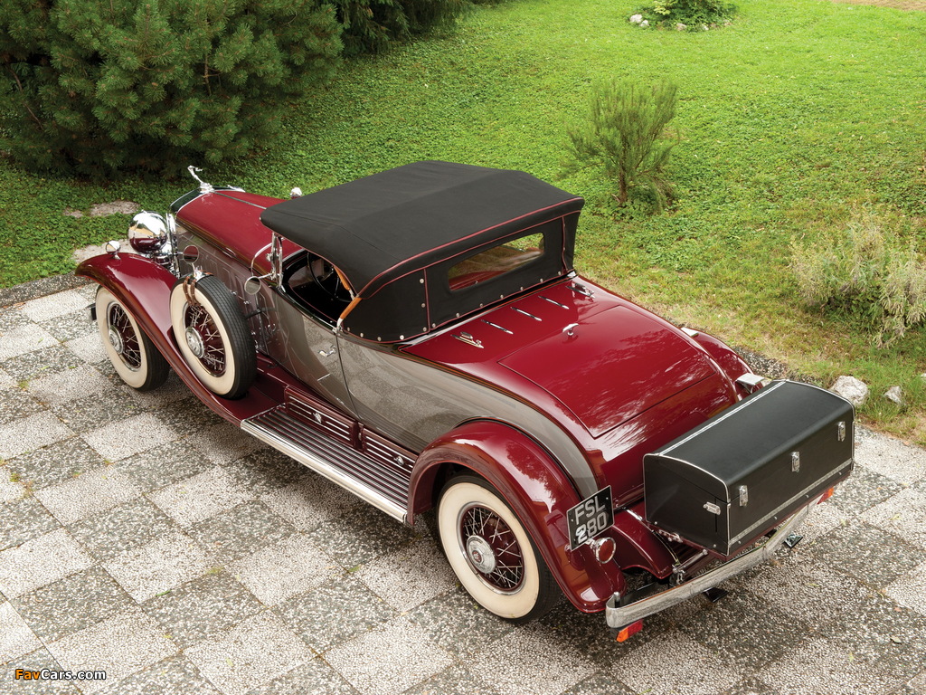 Photos of Cadillac V16 452 Roadster 1930 (1024 x 768)