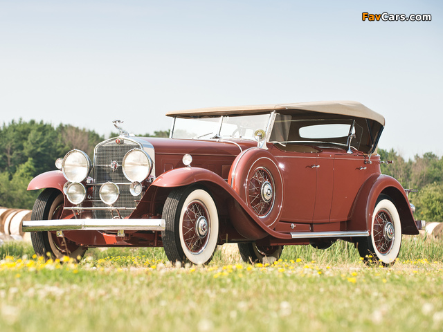 Photos of Cadillac V16 Series 452 Special Dual Cowl Phaeton by Fleetwood (4260) 1931 (640 x 480)