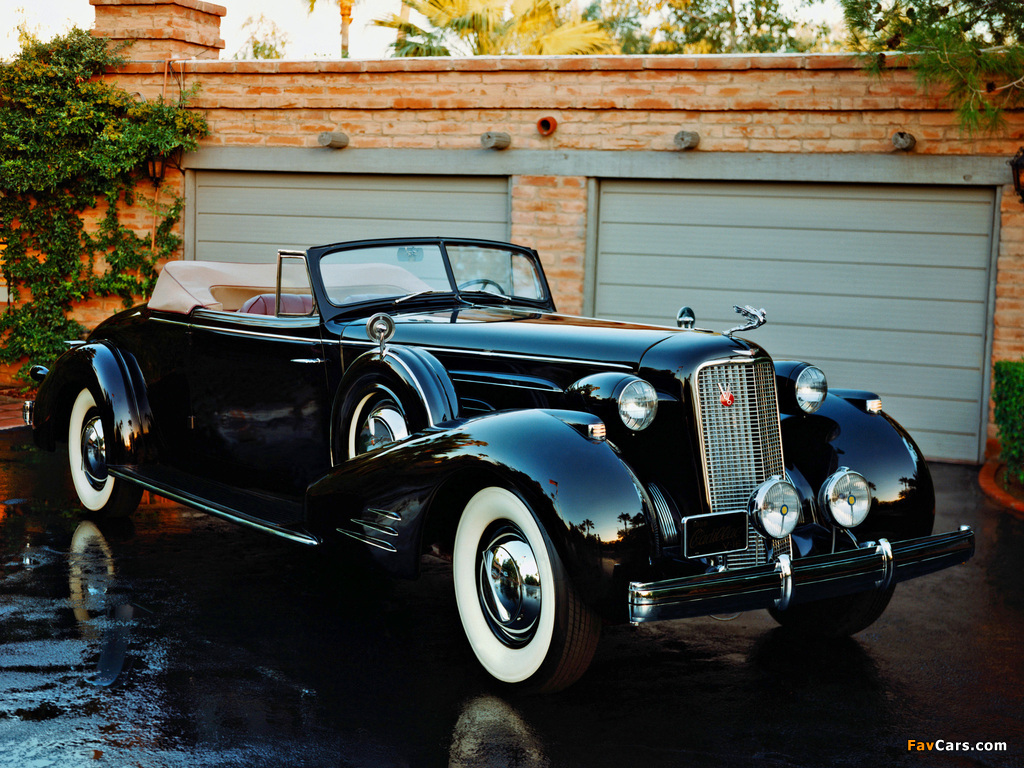 Photos of Cadillac V16 Series 90 Convertible Coupe 1936 (1024 x 768)