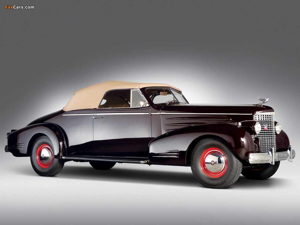 Photos of Cadillac V16 Series 90 Convertible Coupe 1938 (1024 x 768)