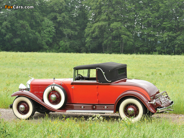 Pictures of Cadillac V16 Convertible Coupe by Fleetwood 1930 (640 x 480)