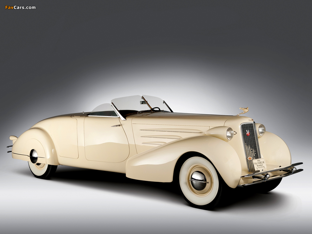 Pictures of Cadillac V16 452-D Roadster by Fleetwood (5702) 1934 (1024 x 768)