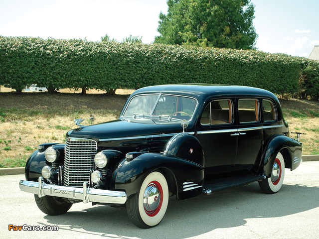 Pictures of Cadillac V16 Series 90 Sedan by Fleetwood 1938 (640 x 480)