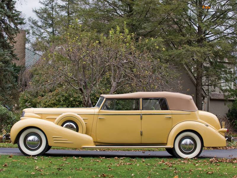Cadillac V16 452-D Imperial Convertible Sedan 1935 wallpapers (800 x 600)