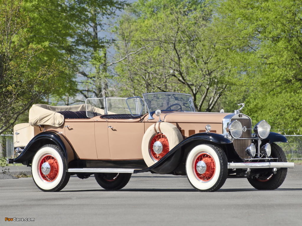 Cadillac V8 355-A Dual Cowl Phaeton 1931 images (1024 x 768)