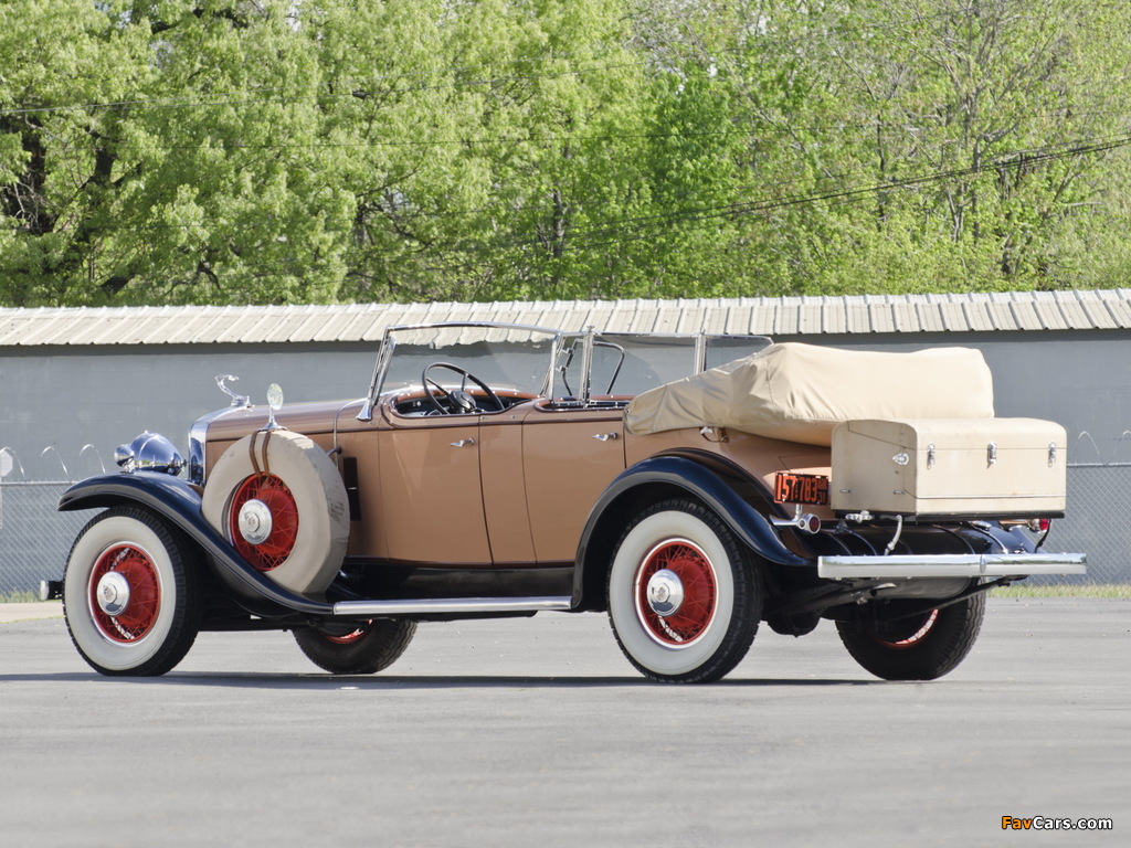 Cadillac V8 355-A Dual Cowl Phaeton 1931 photos (1024 x 768)