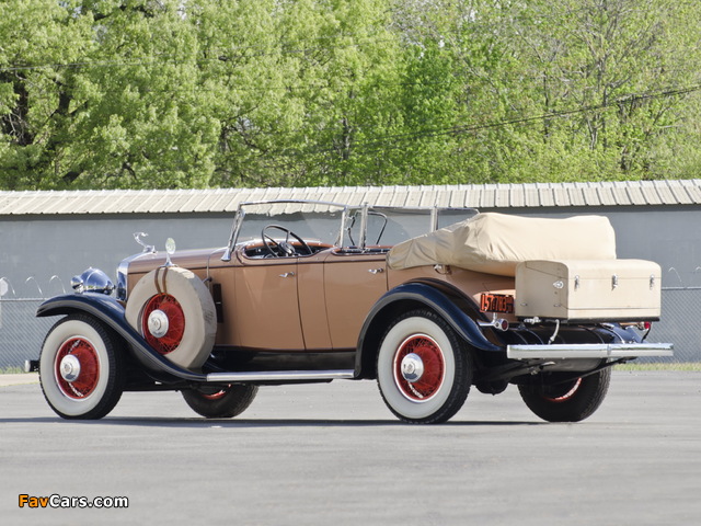 Cadillac V8 355-A Dual Cowl Phaeton 1931 photos (640 x 480)