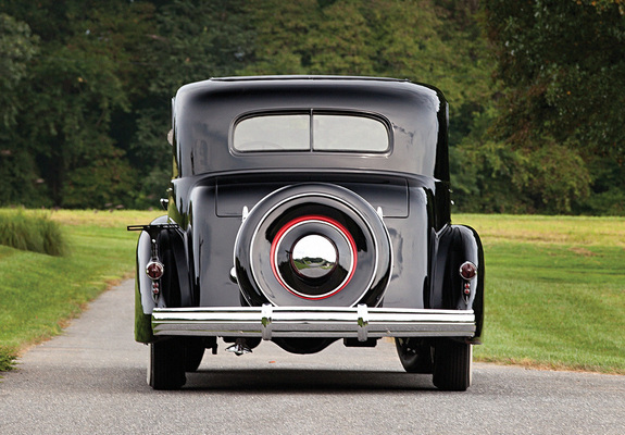 Cadillac V8 355-D Town Coupe by Fisher (10-34722) 1934 pictures