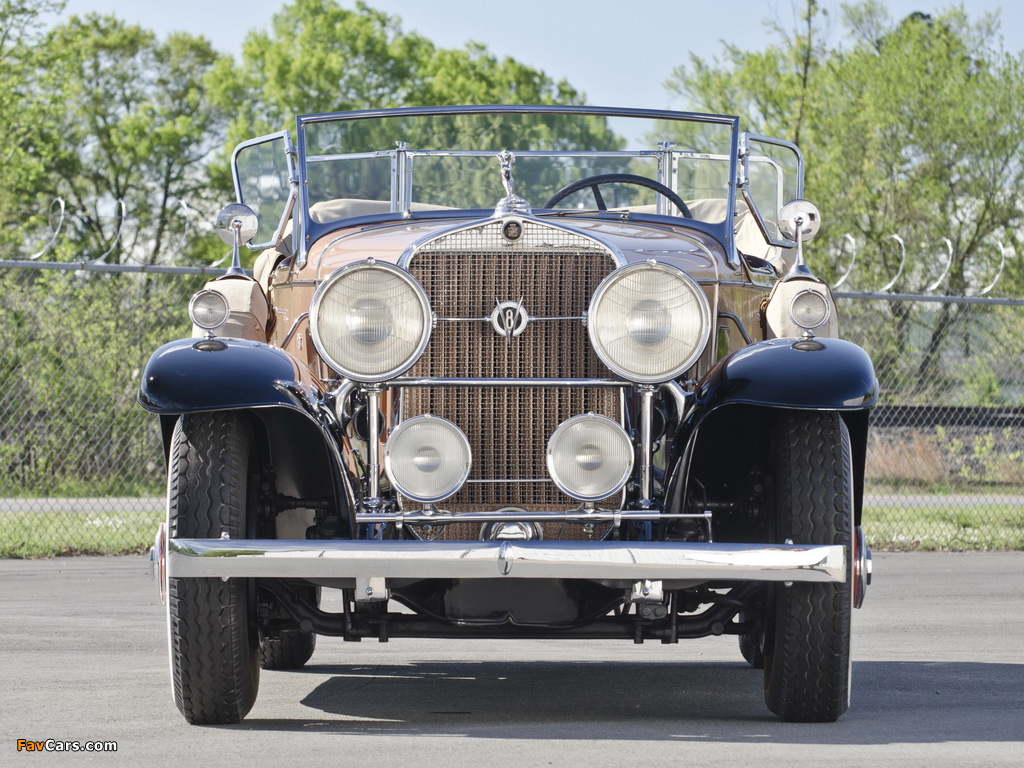 Images of Cadillac V8 355-A Dual Cowl Phaeton 1931 (1024 x 768)