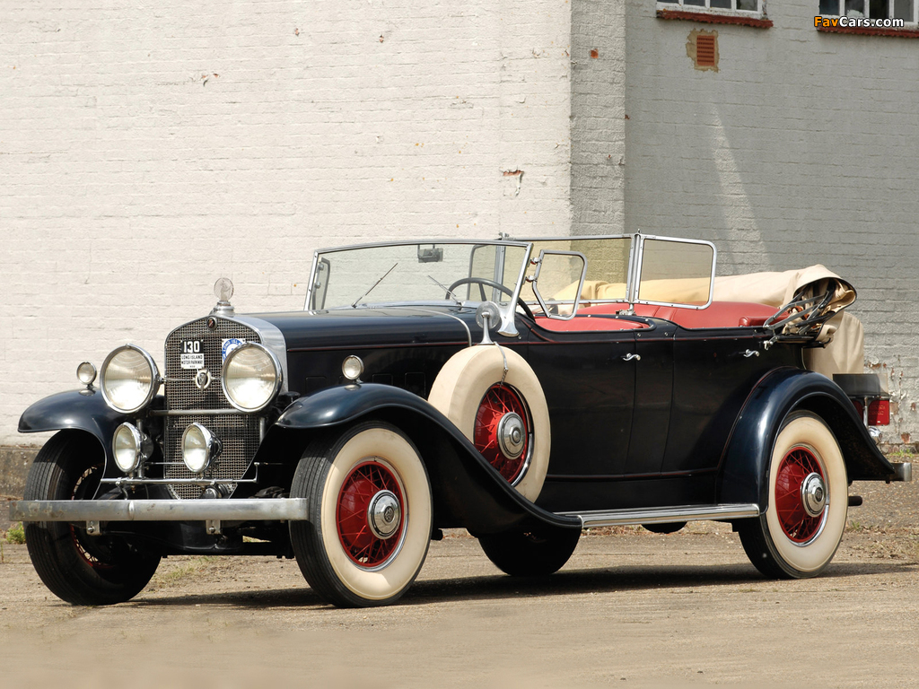 Photos of Cadillac V8 355-A Dual Cowl Phaeton 1931 (1024 x 768)