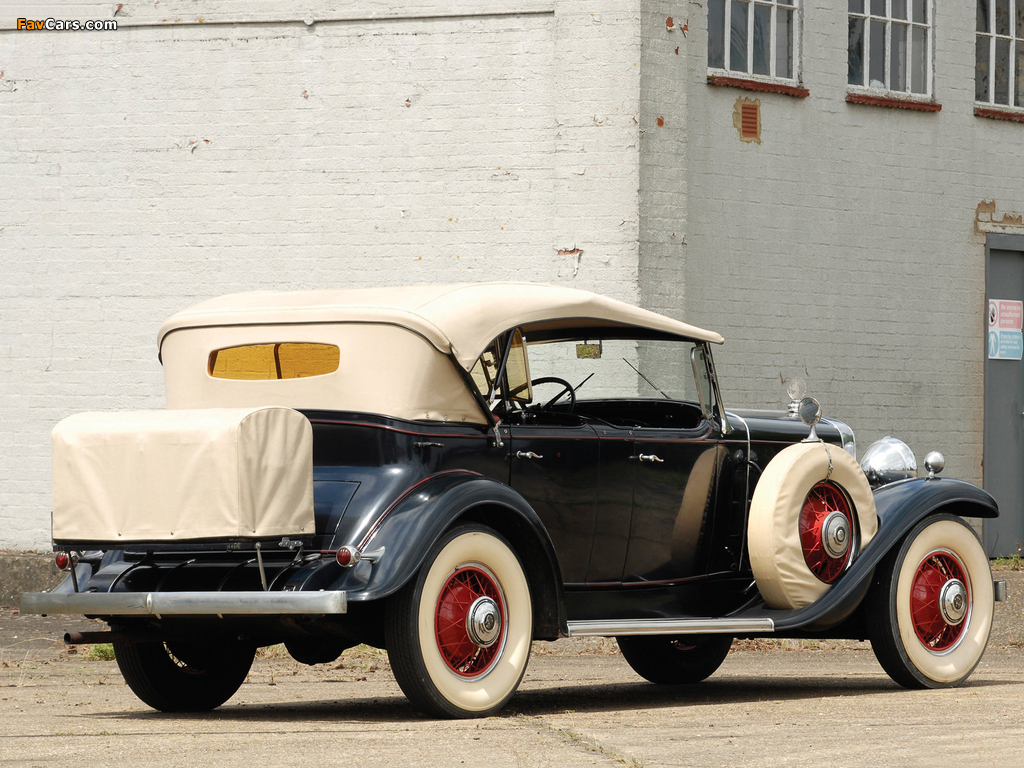 Cadillac V8 355-A Dual Cowl Phaeton 1931 wallpapers (1024 x 768)