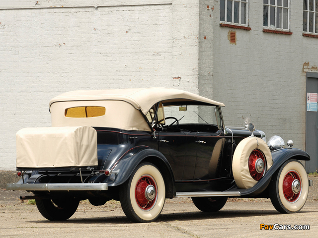 Cadillac V8 355-A Dual Cowl Phaeton 1931 wallpapers (640 x 480)