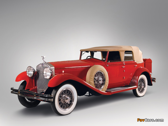 Isotta-Fraschini Tipo 8A Convertible Sedan by Castagna 1930 images (640 x 480)