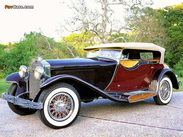 Images of Isotta-Fraschini Tipo 8A Dual Cowl Phaeton by Castagna 1930 (640 x 480)