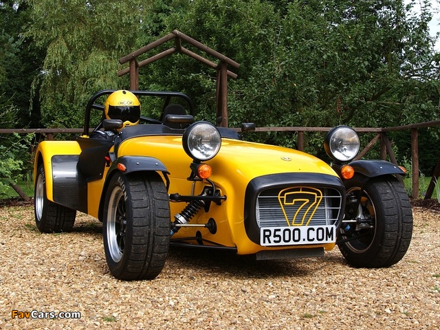 Caterham Seven Superlight R500 2001–04 wallpapers (640 x 480)