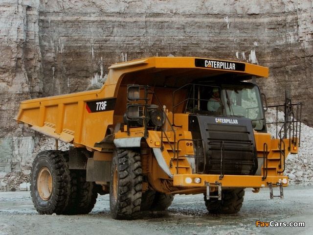 Caterpillar 773F 2006 wallpapers (640 x 480)