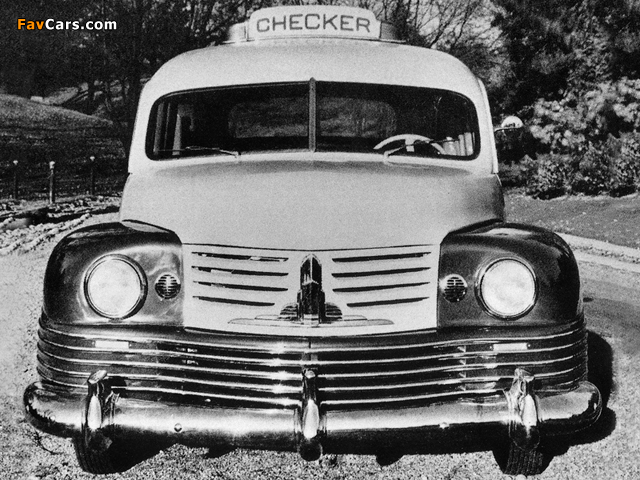 Images of Checker Model D Taxi Cab Prototype 1946 (640 x 480)