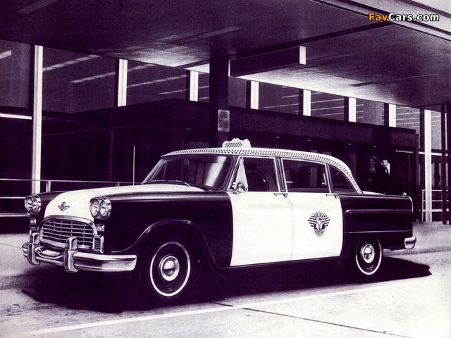 Checker Marathon Taxi (A11) 1960–63 wallpapers (640 x 480)