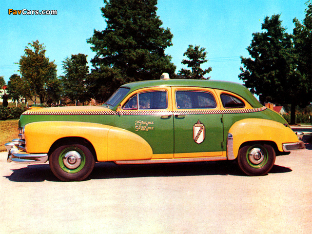 Checker Model A6 Taxi Cab 1953– wallpapers (640 x 480)