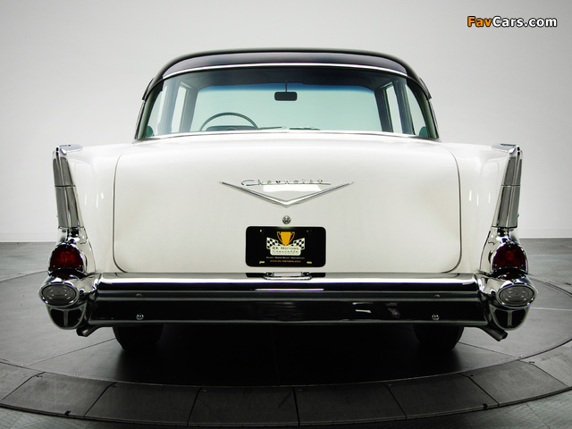 Pictures of Chevrolet 150 2-door Sedan (1502-1211) 1957 (640 x 480)
