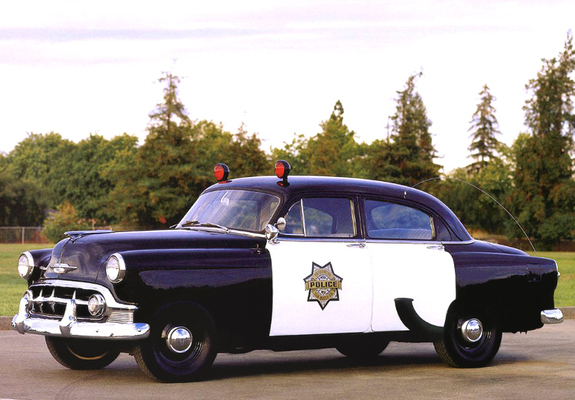 Chevrolet 150 Special 4-door Sedan Police (1503-1269) 1953 wallpapers