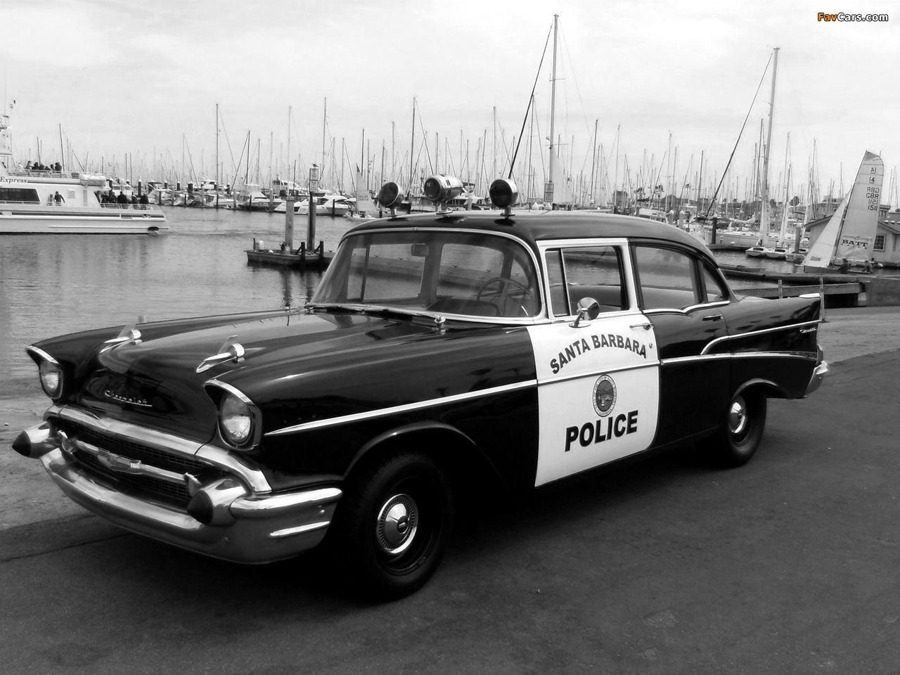 Chevrolet 210 4-door Sedan Police (2103-1019) 1957 photos (1280 x 960)