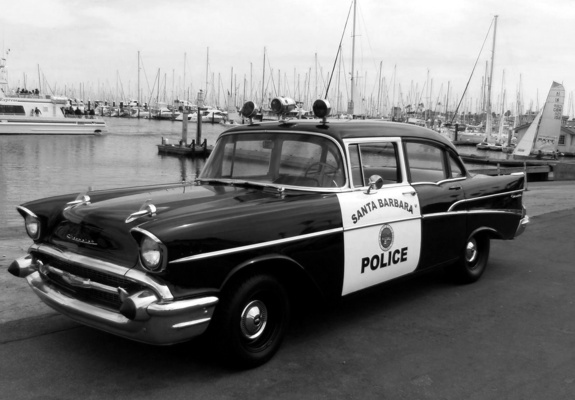 Chevrolet 210 4-door Sedan Police (2103-1019) 1957 photos