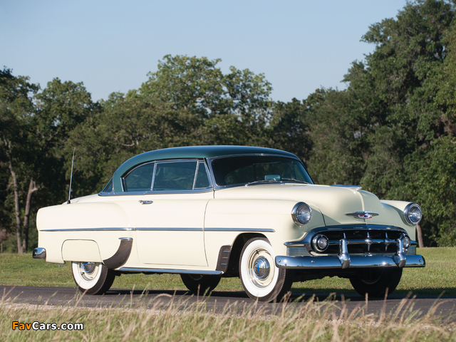 Images of Chevrolet 210 Sport Coupe (2154-1037) 1953 (640 x 480)