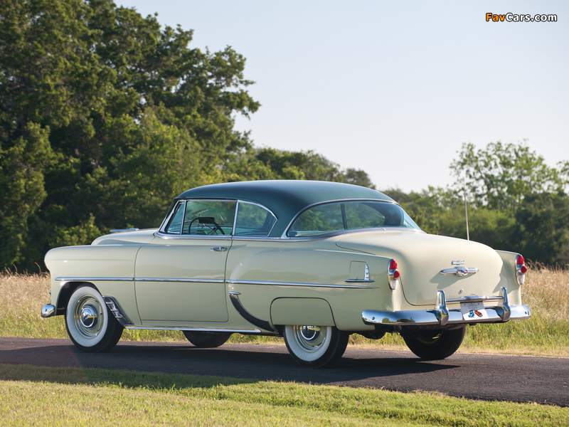 Pictures of Chevrolet 210 Sport Coupe (2154-1037) 1953 (800 x 600)