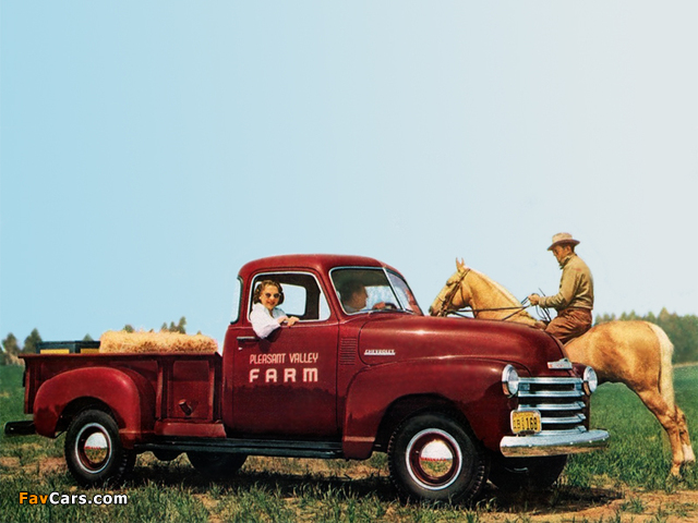 Chevrolet 3600 DeLuxe Pickup Truck (FR-3604) 1948 pictures (640 x 480)