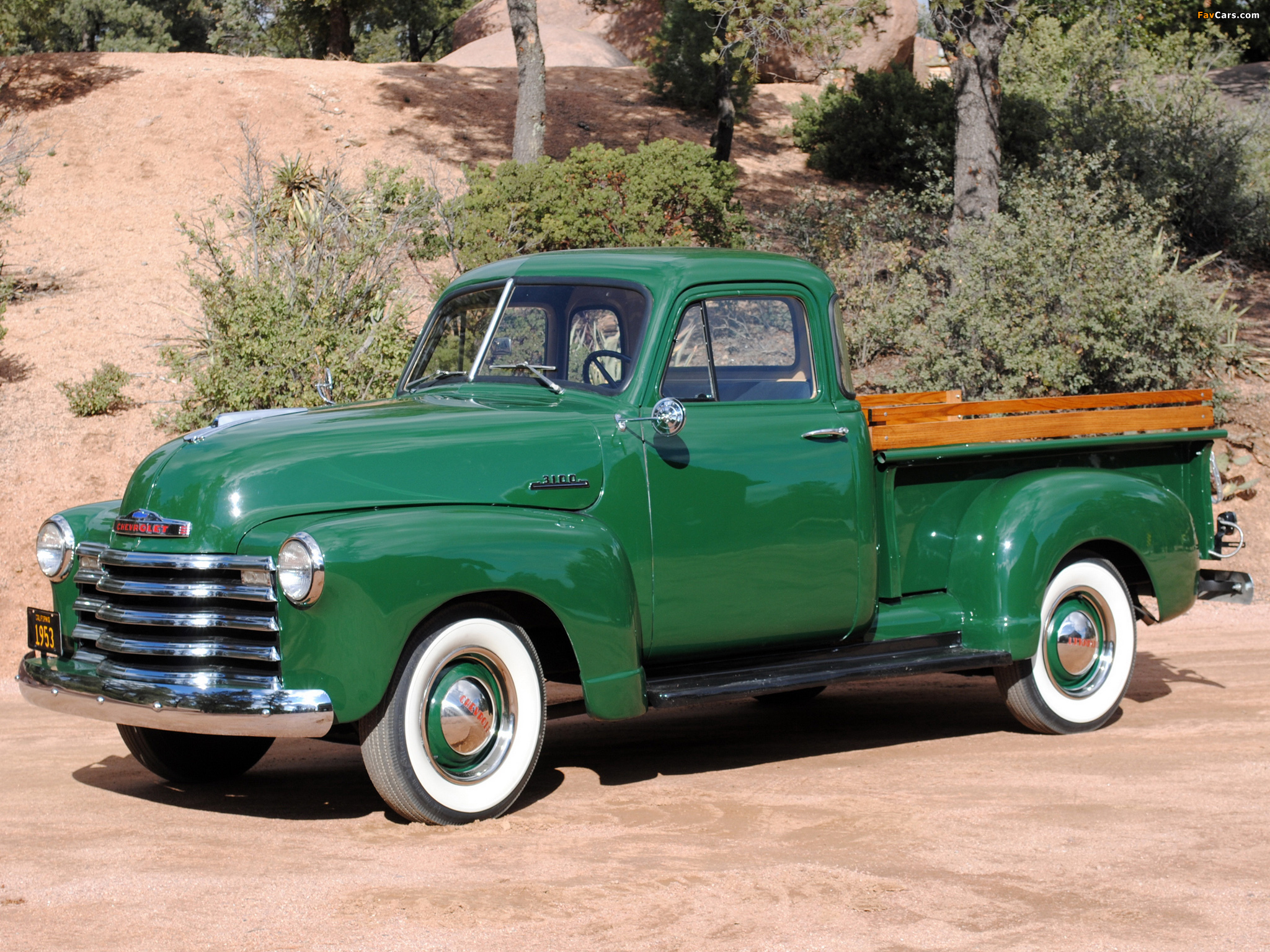 Chevrolet 3100 Pickup (H-3104) 1953 pictures (2048 x 1536)